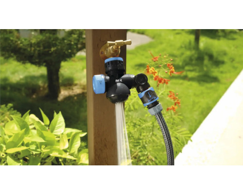 Distribuitor de robinet cu racord de furtun în aer liber