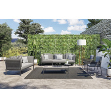 Imitație gard viu/ paravan cu frunze Fire Sky 100x100 cm verde