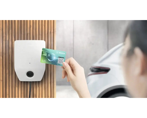 Stație de încărcare Bosch cu card de acces