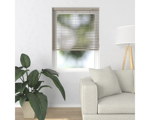 Scenă cu jaluzea într-o sufragerie