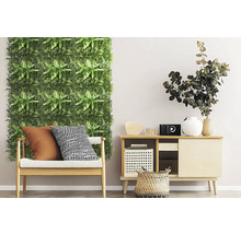 Panou decorativ plante artificiale Meadow 38x38 cm