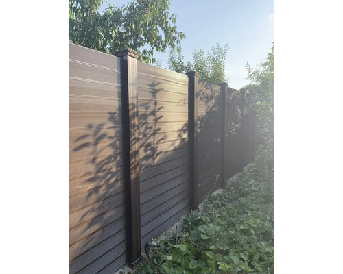 Capac piramidal pentru închiderea stâlpilor de gard WPC | HORNBACH