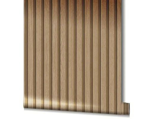 Rola de tapet cu aspect de lamele din lemn