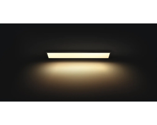 Plafonieră dreptunghiulară cu lumină caldă