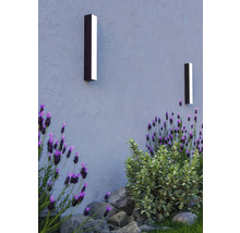 Aplică LED exterior Salitta 9W 1080 lumeni IP65, negru