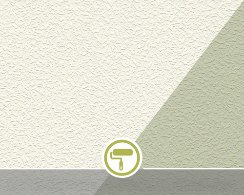 Prim-plan cu un perete cu structură de tencuială zgâriată și mostră de culoare