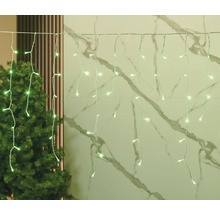 Ghirlandă luminoasă cu șuvițe atârnate și lămpi mici