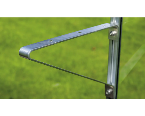 Suport metalic pentru fixarea pe o seră