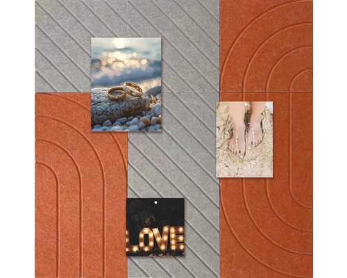 Plăci decorative de podea cu motive de nuntă pentru exterior