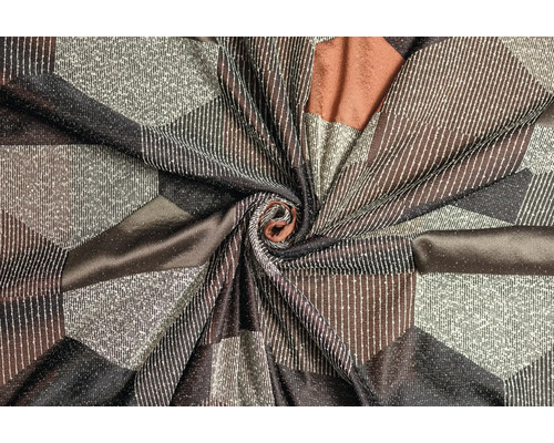 Material decorativ cu model geometric, drapat