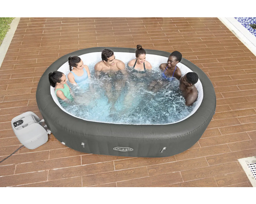 Jacuzzi gonflabil Bestway LAY-Z-SPA Mauritius AirJet pentru | HORNBACH
