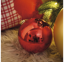 Decorațiuni decorative de Crăciun cu glob de pom pe covor