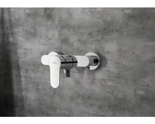 Baterie de duș aparentă Avital cu baterie monocomandă pentru duș