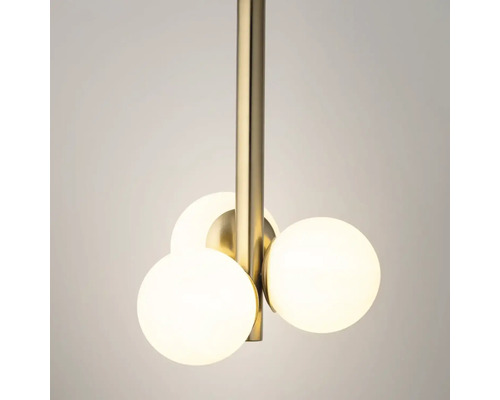 Lămpi suspendate cu trei lumini sferice