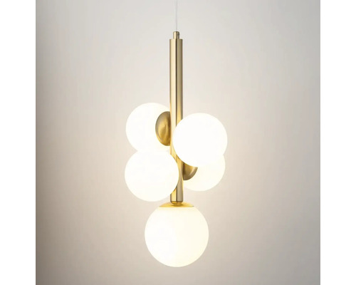 Lumină suspendată cu abajur rotund