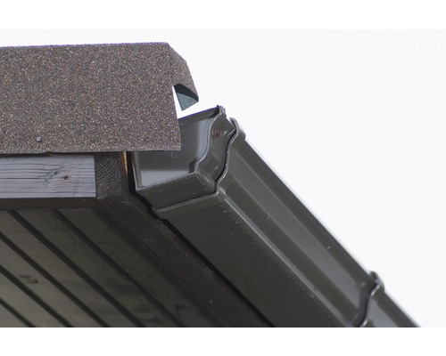 Capac jgheab Novatik Quadra Ø 125 cm ciocolatiu RAL 8017 | HORNBACH