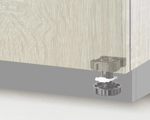 Picior de mobilier sub un dulap