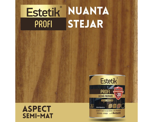 Cutie lazură Estetik Profi Stejar pentru interior și exterior