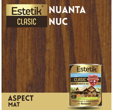 Lazura Estetik Clasic Nuanta Nuc pentru interior si exterior