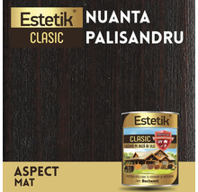 Lazura pentru lemn Estetik Classic palisandru, detaliu