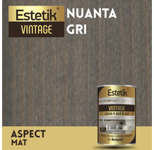 Lazura de lemn Estetik Vintage, nuanță gri