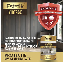 Lazura de ulei Estetik Vintage pentru interior și exterior