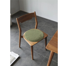 Scaun din lemn cu pernă de șezut