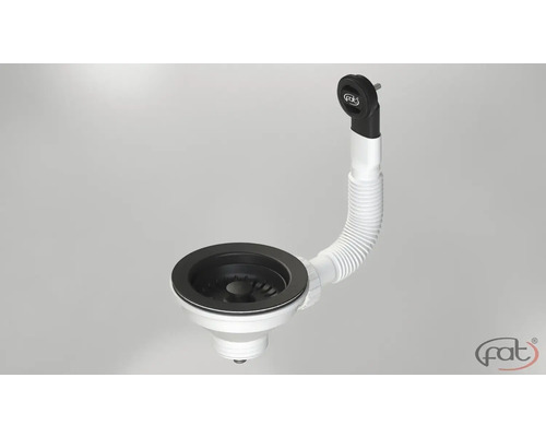 Garnitură de scurgere pentru chiuvetă cu acționare excentrică