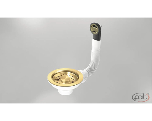 Set de scurgere chiuvetă cu operare excentrică