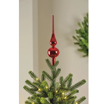 Vârf de brad de Crăciun pe un brad de Crăciun