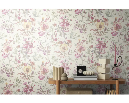 Tapetă florală cu model floral în interior