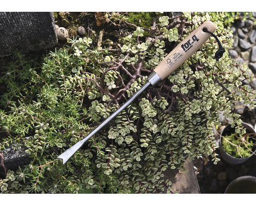 Smulgător de buruieni cu mâner de lemn pentru lucrări de grădinărit