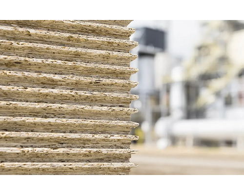 Stivă de plăci din fibre de lemn pentru amenajări interioare