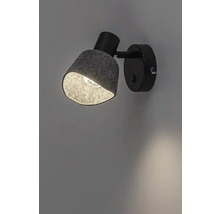 Lumină de perete cu spoturi din pâslă și metal