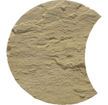 Placă de pavaj în formă de semilună din piatră