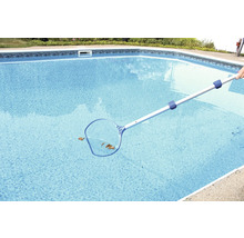 Piscină cu plasă pentru frunze pentru curățare