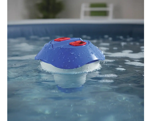 Dozator plutitor în piscină pentru tratarea apei