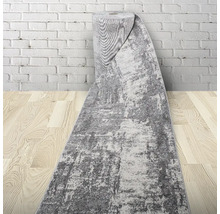 Covor gri pe rolă cu model abstract