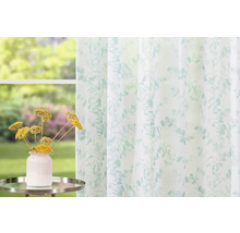 Material decorativ cu imprimeu de eucalipt la fereastră