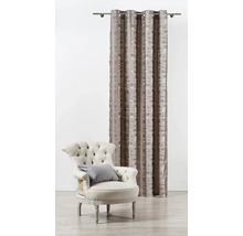 Perdea decorativă cu bride și fotoliu