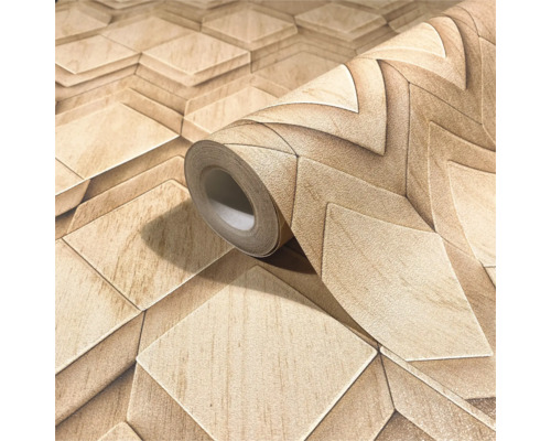 Rola de tapet cu model geometric