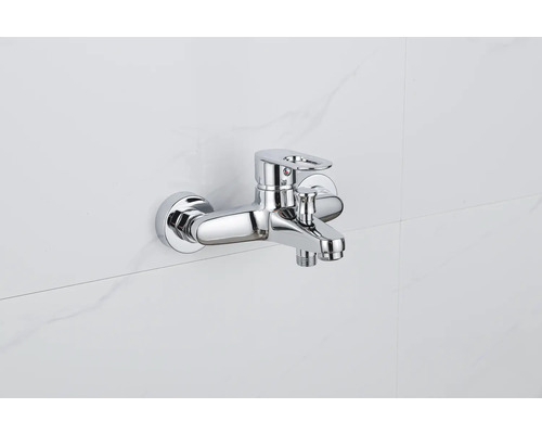 Baterie de perete pentru cadă din metal