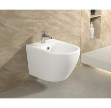 Bideu suspendat cu robinet în baie