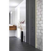 Baie modernă cu instalație în fața peretelui și placă swissopor BOARD