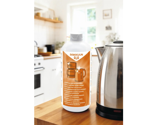 Soluție anticalcar cu acid citric pentru cafetiere și fierbătoare