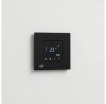 Termostat negru pentru reglarea temperaturii