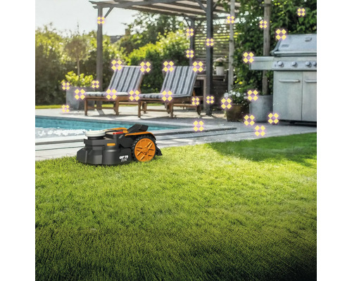 Robot de tuns iarba WORX WR365E 20V Landroid Vision M650, | HORNBACH