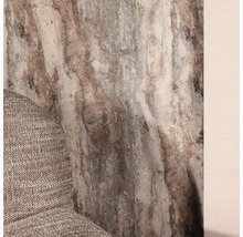 Placă decorativă cu structură de marmură și material textil