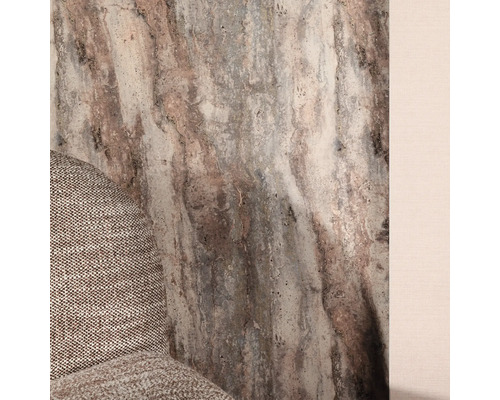 Placă decorativă cu structură de marmură și material textil