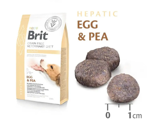 Brit Veterinary Diet Mâncare pentru câini cu ou și mazăre, fără cereale